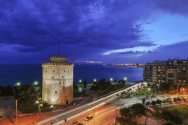 White Tower Thessaloniki Greece landmark