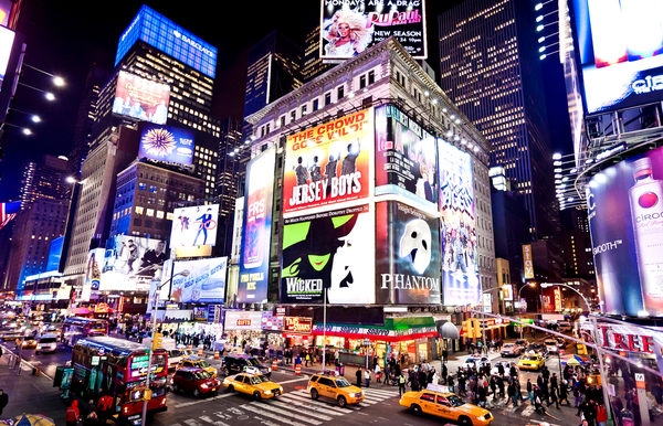 Theatre District, Times Square New York City