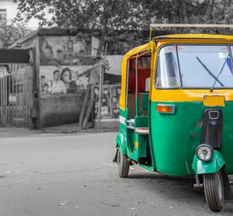 inidian rickshaw danger